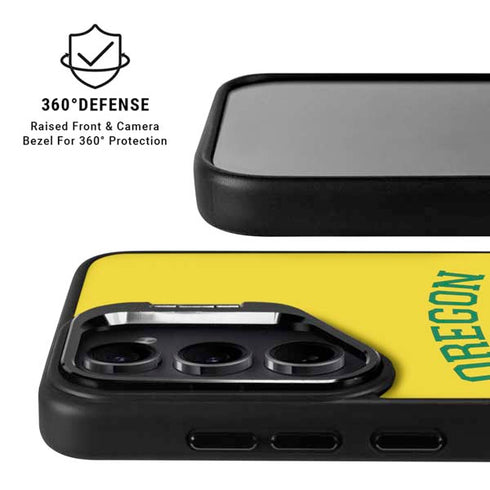 University of Oregon Ducks Quack Attack Galaxy S25 Kickstand Case