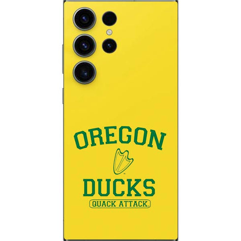 University of Oregon Ducks Quack Attack Galaxy S25 Ultra Skin