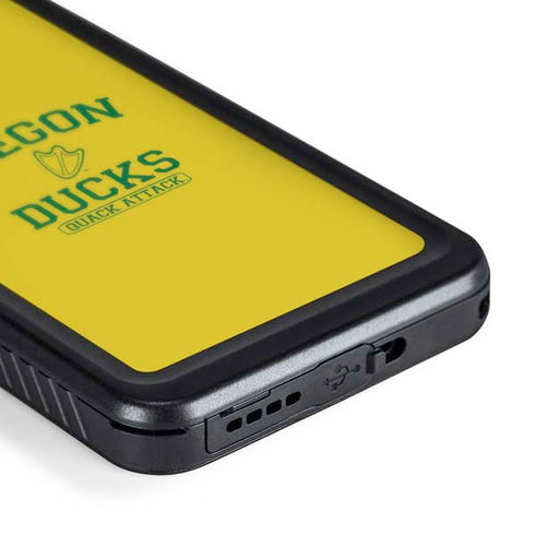 University of Oregon Ducks Quack Attack Galaxy S24 Waterproof Case