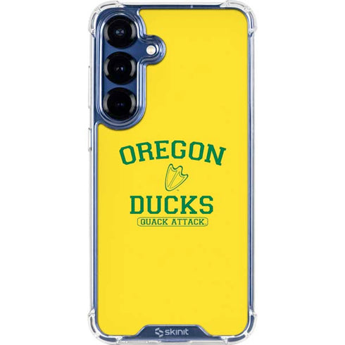 University of Oregon Ducks Quack Attack Galaxy S25 Clear Case