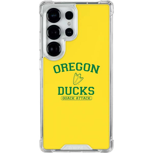 University of Oregon Ducks Quack Attack Galaxy S25 Ultra Clear Case