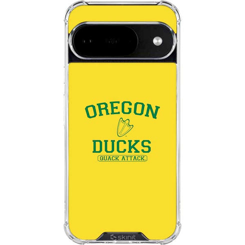 University of Oregon Ducks Quack Attack Google Pixel 10 Clear Case