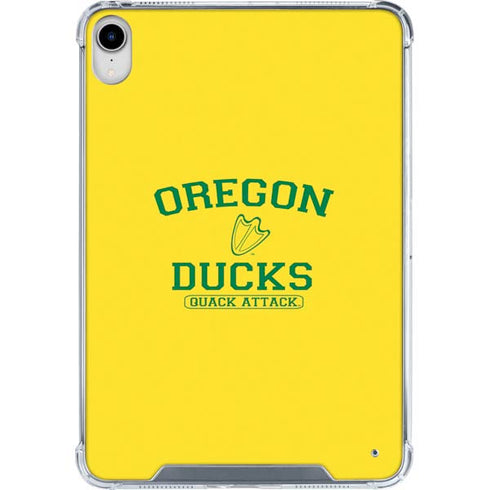 University of Oregon Ducks Quack Attack iPad 11th Gen (2025) Clear Case