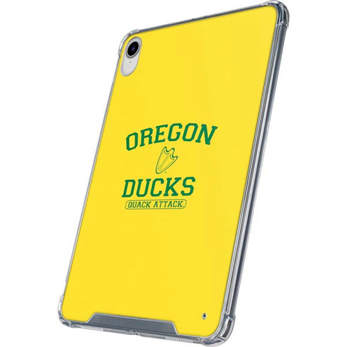 University of Oregon Ducks Quack Attack iPad 11th Gen (2025) Clear Case