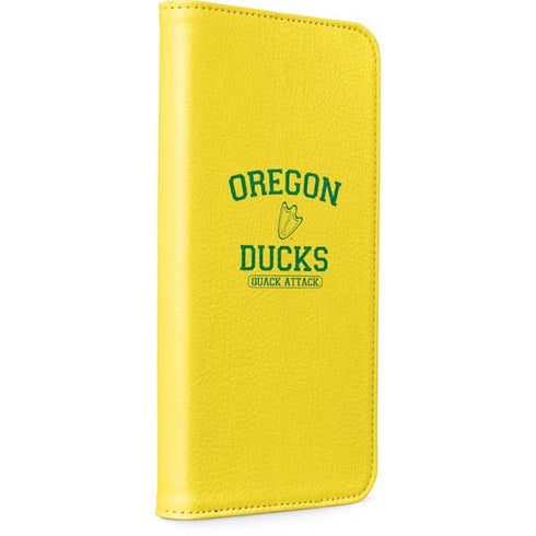 University of Oregon Ducks Quack Attack iPhone 15 Plus Folio Case
