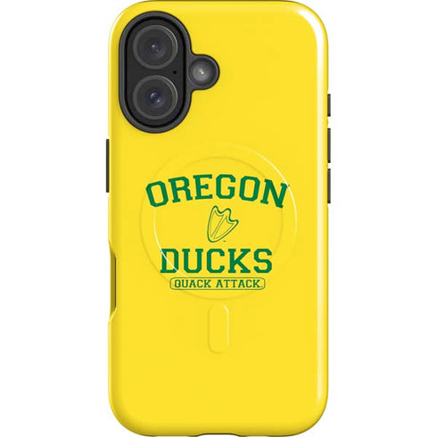 University of Oregon Ducks Quack Attack iPhone 16 Magsafe Impact Case