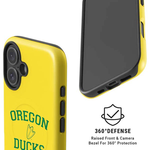 University of Oregon Ducks Quack Attack iPhone 16 Magsafe Impact Case
