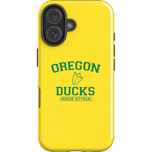 University of Oregon Ducks Quack Attack iPhone 16 Plus Impact Case