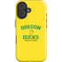 University of Oregon Ducks Quack Attack iPhone 16 Plus Impact Case