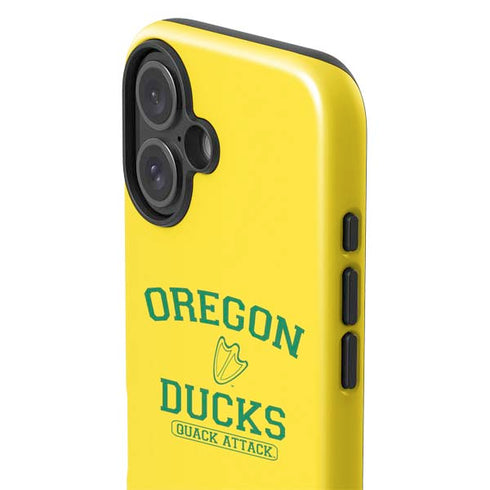 University of Oregon Ducks Quack Attack iPhone 16 Plus Impact Case