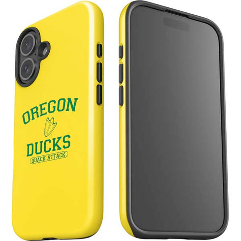 University of Oregon Ducks Quack Attack iPhone 16 Plus Impact Case