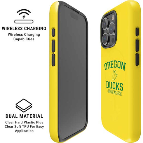 University of Oregon Ducks Quack Attack iPhone 16 Pro Magsafe Impact Case