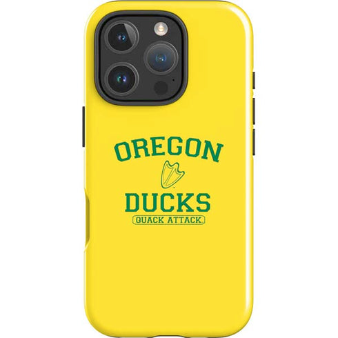 University of Oregon Ducks Quack Attack iPhone 16 Pro Max Impact Case