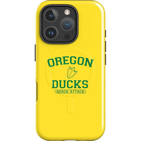 University of Oregon Ducks Quack Attack iPhone 16 Pro Max Magsafe Impact Case