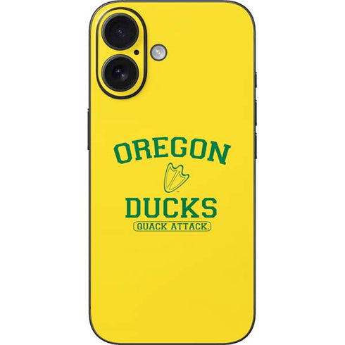 University of Oregon Ducks Quack Attack iPhone 16 Skin