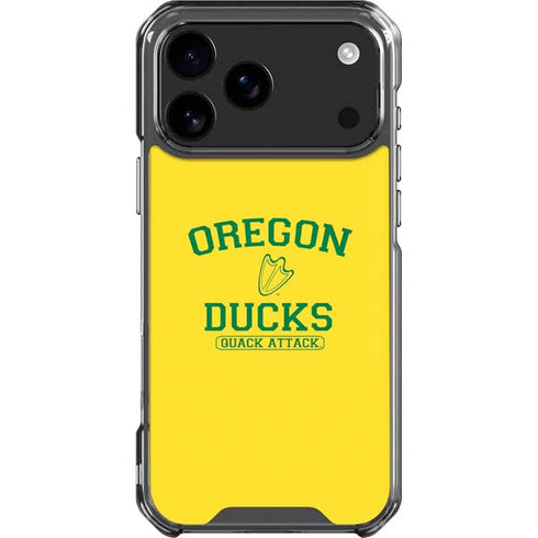 University of Oregon Ducks Quack Attack iPhone 18 Pro Max Clear Case