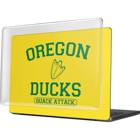 University of Oregon Ducks Quack Attack MacBook Pro 14in (2021-24) Case plus Skin