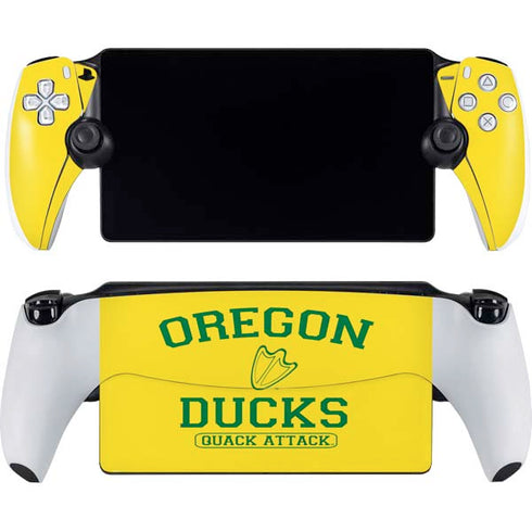 University of Oregon Ducks Quack Attack PlayStation Portal Remote Player Skin