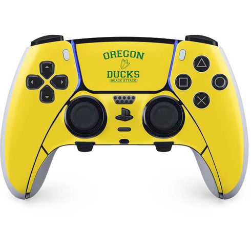 University of Oregon Ducks Quack Attack PS5 DualSense Edge Pro Controller Skin