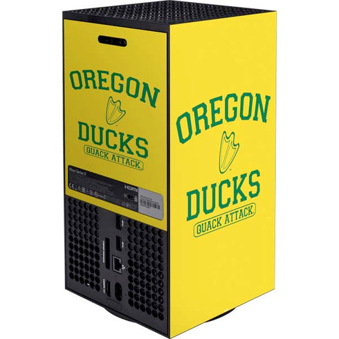 University of Oregon Ducks Quack Attack Xbox Series X Bundle Skin