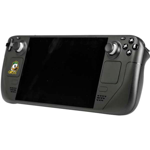 University of Oregon Ducks Steam Deck Handheld Gaming Computer OLED Skin