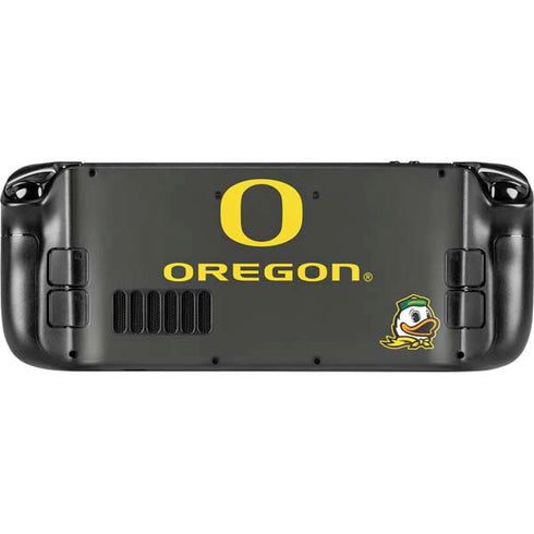 University of Oregon Ducks Steam Deck Handheld Gaming Computer Skin