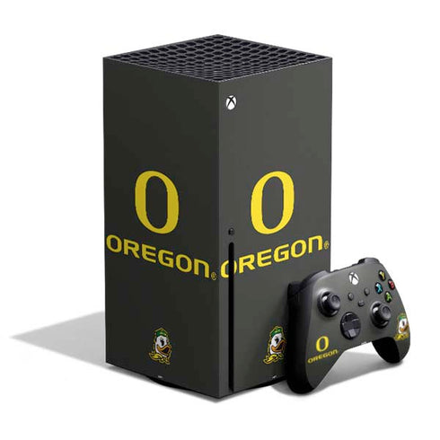University of Oregon Ducks Xbox Series X Bundle Skin