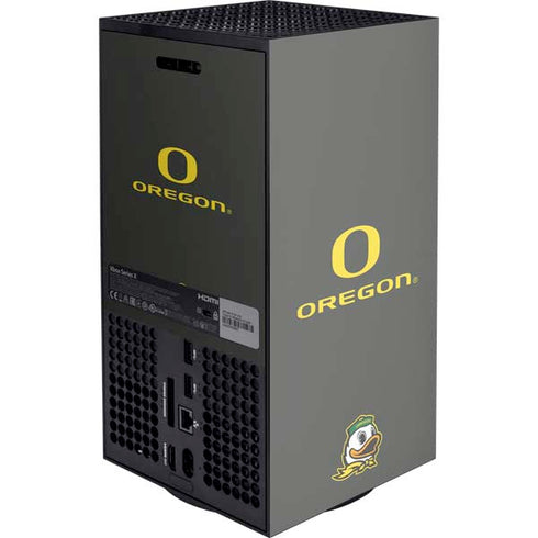 University of Oregon Ducks XBox Series X Digital Edition Console Skin