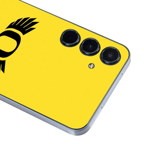 University of Oregon Ducks Yellow Galaxy A36 5G Skin