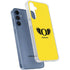 University of Oregon Ducks Yellow Galaxy A55 5G Clear Case