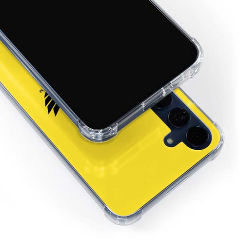 University of Oregon Ducks Yellow Galaxy A55 5G Clear Case