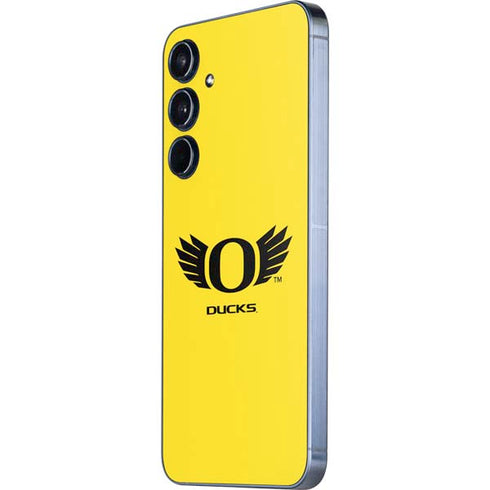 University of Oregon Ducks Yellow Galaxy A55 5G Skin