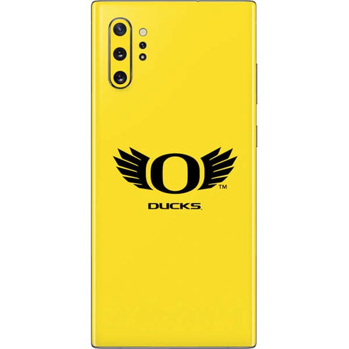 University of Oregon Ducks Yellow Galaxy Note 10 Plus Skin