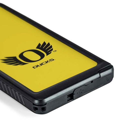 University of Oregon Ducks Yellow Galaxy S24 Ultra Waterproof Case