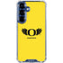 University of Oregon Ducks Yellow Galaxy S25 Clear Case
