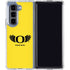 University of Oregon Ducks Yellow Galaxy Z Fold5 5G Clear Case