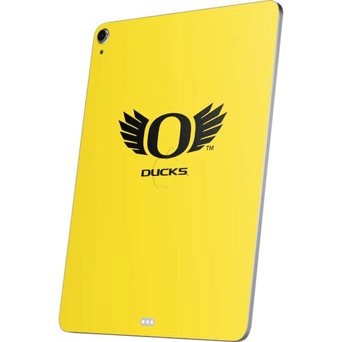 University of Oregon Ducks Yellow Apple iPad Air Skin