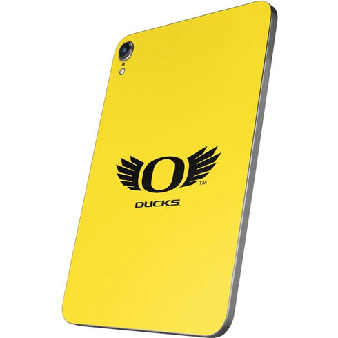 University of Oregon Ducks Yellow Apple iPad Mini Skin