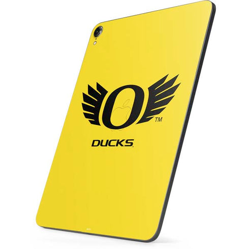University of Oregon Ducks Yellow Apple iPad Pro Skin