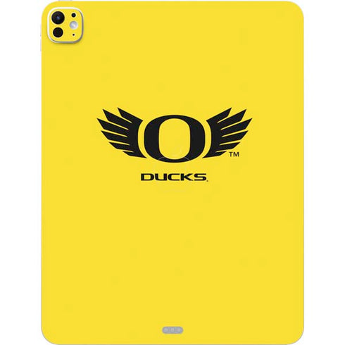 University of Oregon Ducks Yellow iPad Pro 13in M4 (2024) Skin