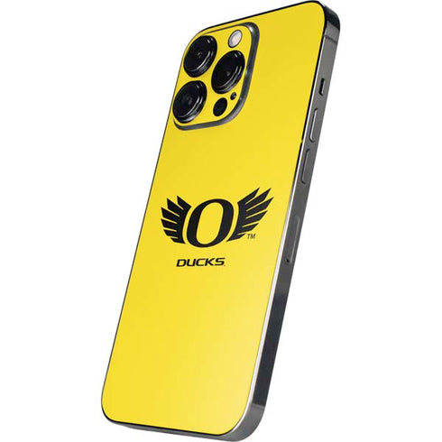 University of Oregon Ducks Yellow iPhone 16 Pro Skin