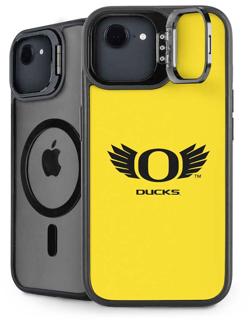 University of Oregon Ducks Yellow iPhone 16e Kickstand Case