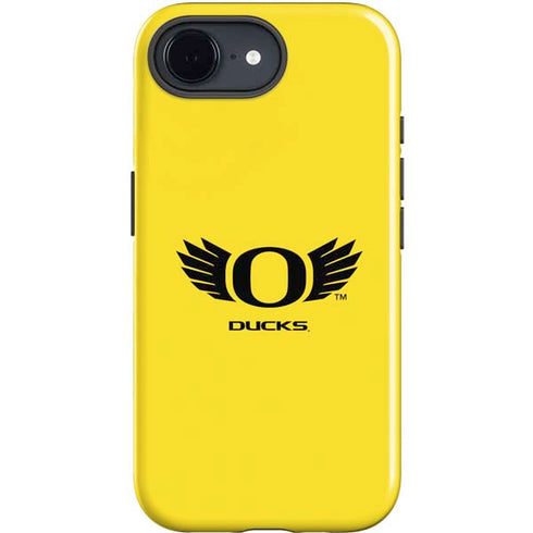 University of Oregon Ducks Yellow iPhone 16e Impact Case