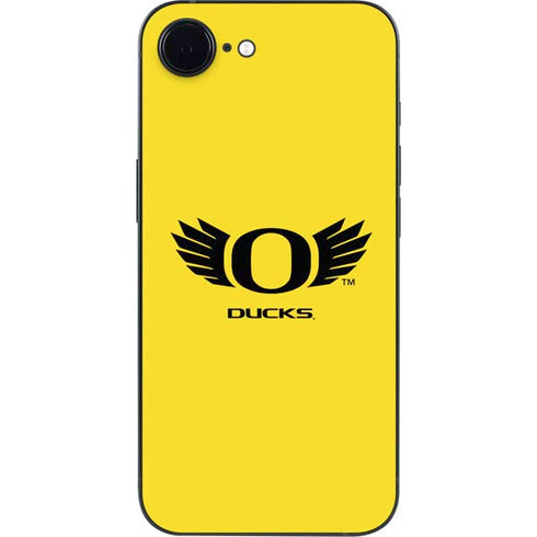 University of Oregon Ducks Yellow iPhone 16e Skin