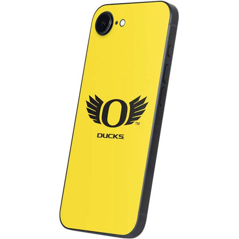 University of Oregon Ducks Yellow iPhone 16e Skin
