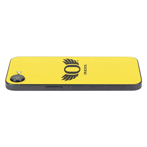 University of Oregon Ducks Yellow iPhone 16e Skin