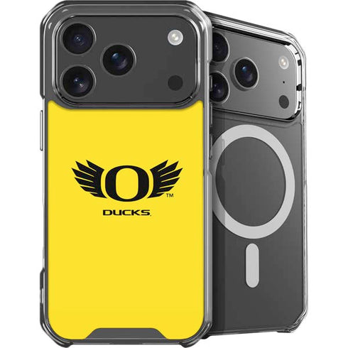 University of Oregon Ducks Yellow iPhone 18 Pro MagSafe Case