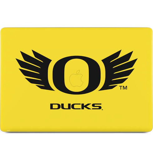 University of Oregon Ducks Yellow MacBook Skins