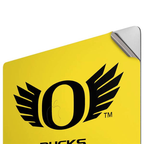 University of Oregon Ducks Yellow Apple MacBook Pro 16-inch Skin