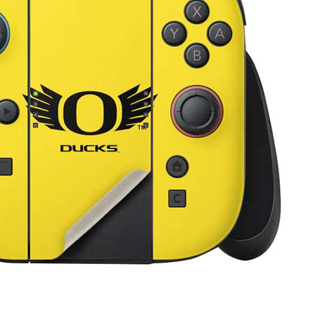 University of Oregon Ducks Yellow Nintendo Switch 2 (2025) Joy-Con Controller Skin